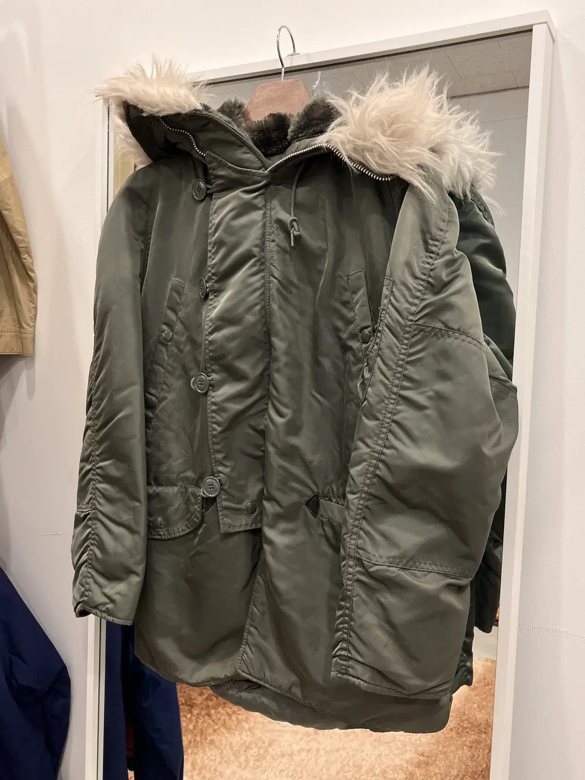 80-90s Alpha Industries 알파인더스트리 N-3B 파카